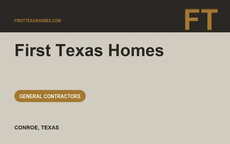 First Texas Homes in Conroe, Texas
