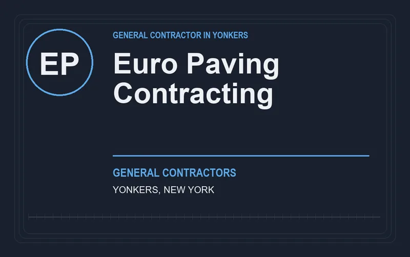 Euro Paving Contracting in Yonkers, New York