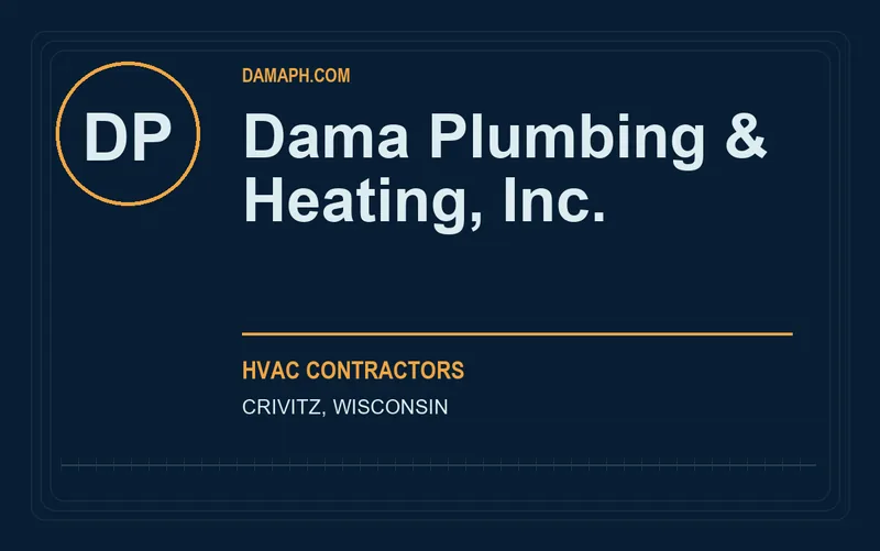 Dama Plumbing & Heating, Inc. in Crivitz, Wisconsin