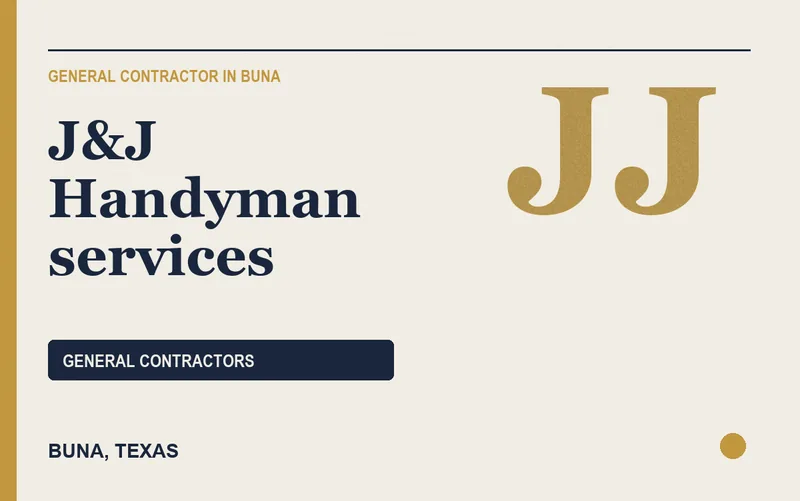 J&J Handyman services in Buna, Texas
