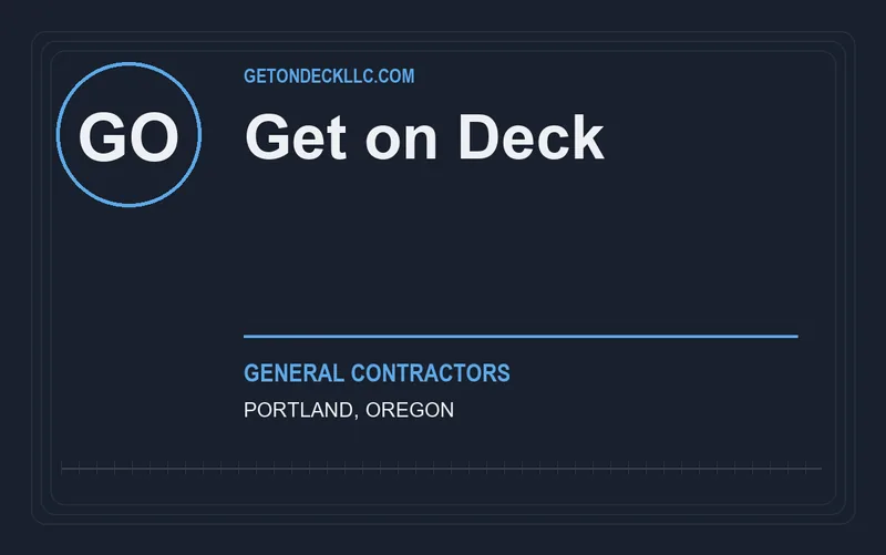 Get on Deck in Portland, Oregon