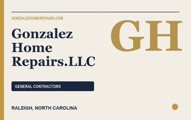 Gonzalez Home Repairs.LLC in Raleigh, North Carolina