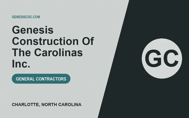 GENESIS CONSTRUCTION OF THE CAROLINAS INC. in Charlotte, North Carolina