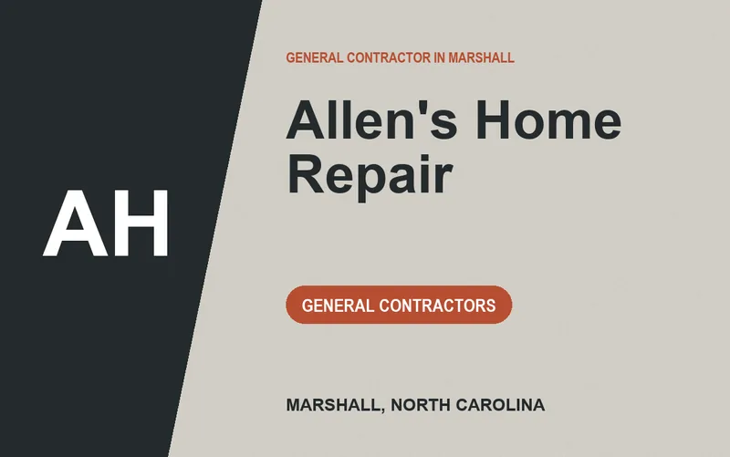 Allen's Home Repair in Marshall, North Carolina