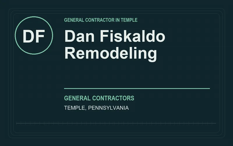 Dan Fiskaldo Remodeling in Temple, Pennsylvania