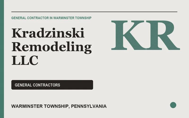 Kradzinski Remodeling LLC in Warminster Township, Pennsylvania