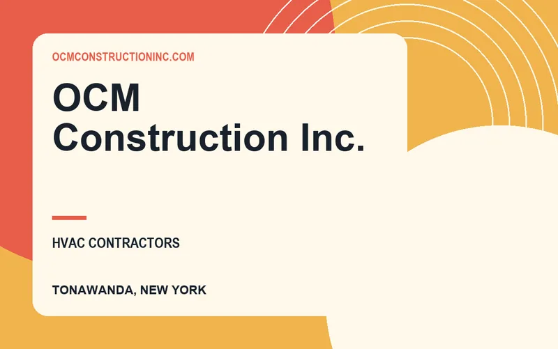 OCM Construction Inc. in Tonawanda, New York