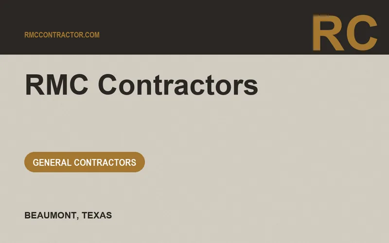 RMC Contractors in Beaumont, Texas