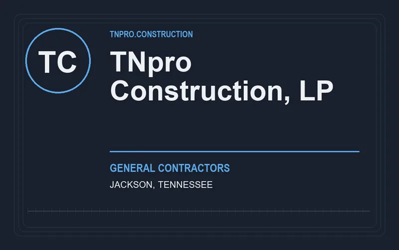 TNpro Construction, LP in Jackson, Tennessee