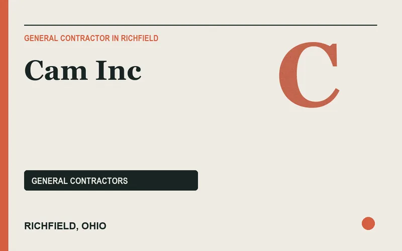 Cam Inc in Richfield, Ohio