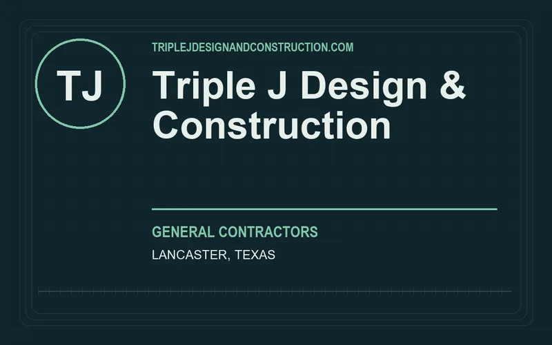 Triple J Design & Construction in Lancaster, Texas