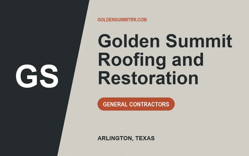 Golden Summit Roofing and Restoration in Arlington, Texas