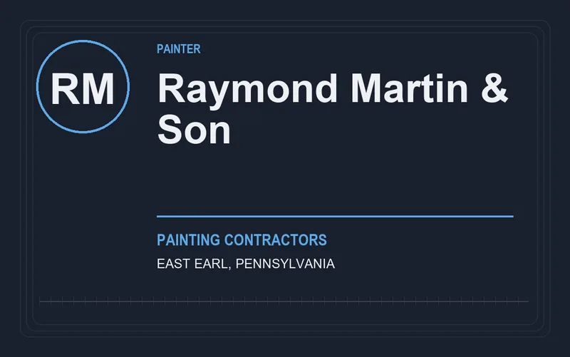 Raymond Martin & Son in East Earl, Pennsylvania