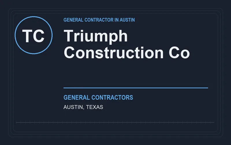 Triumph Construction Co in Austin, Texas