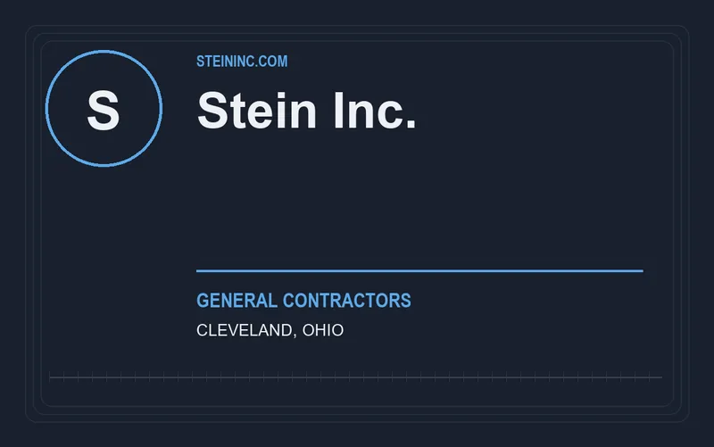 Stein Inc. in Cleveland, Ohio