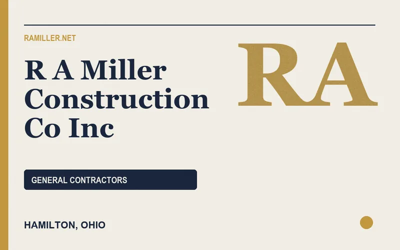 R A Miller Construction Co Inc in Hamilton, Ohio