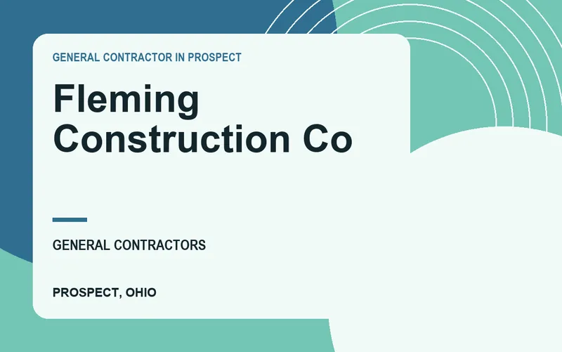 Fleming Construction Co in Prospect, Ohio