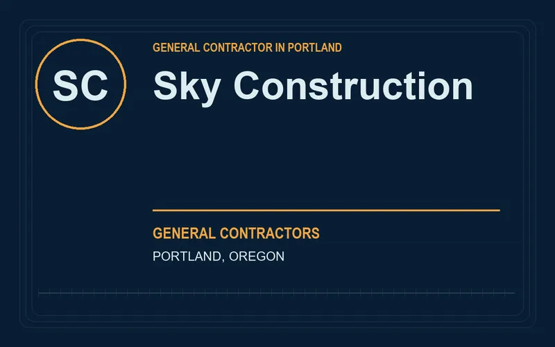 Sky Construction in Portland, Oregon