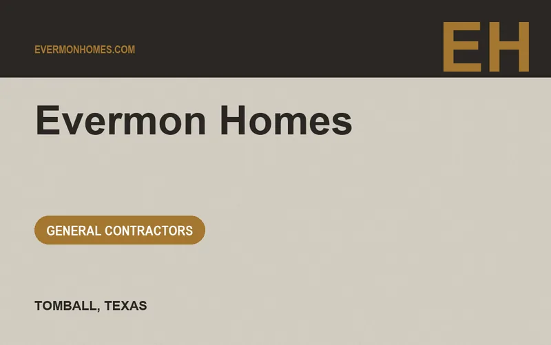 Evermon Homes in Tomball, Texas