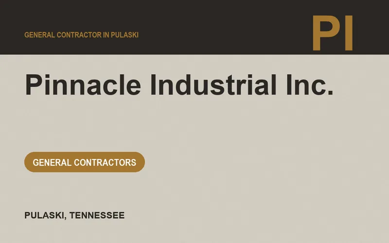 Pinnacle Industrial Inc. in Pulaski, Tennessee