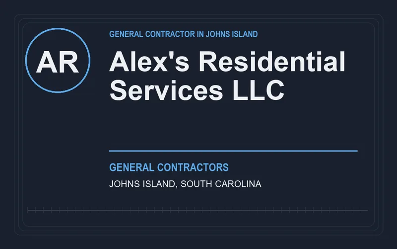 Alex's Residential Services LLC in Johns Island, South Carolina