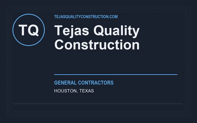 Tejas Quality Construction in Houston, Texas