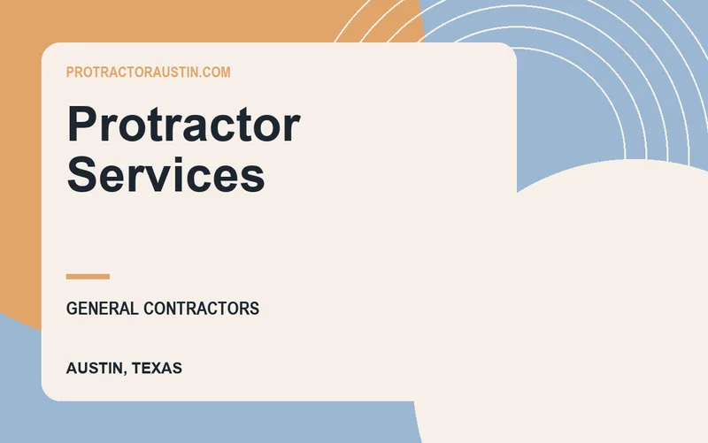 Protractor Services in Austin, Texas