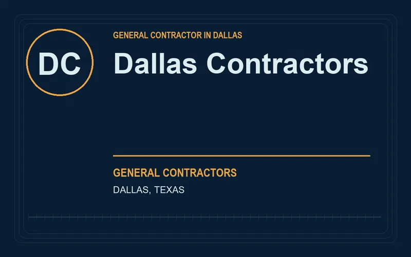 Dallas Contractors in Dallas, Texas