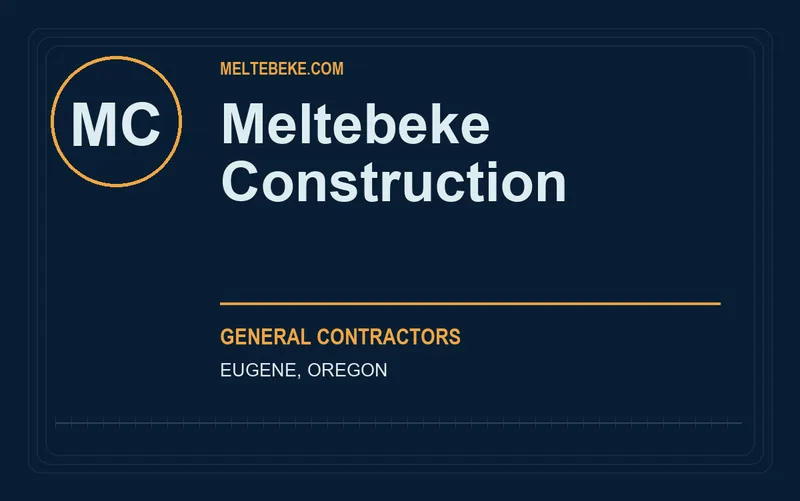 Meltebeke Construction in Eugene, Oregon