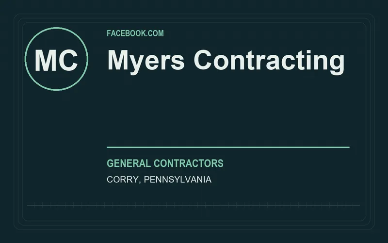 Myers Contracting in Corry, Pennsylvania