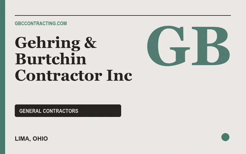 Gehring & Burtchin Contractor Inc in Lima, Ohio
