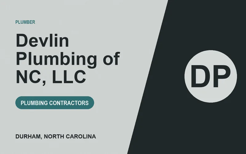 Devlin Plumbing of NC, LLC in Durham, North Carolina