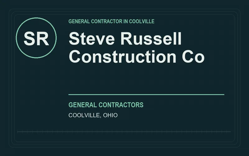 Steve Russell Construction Co in Coolville, Ohio