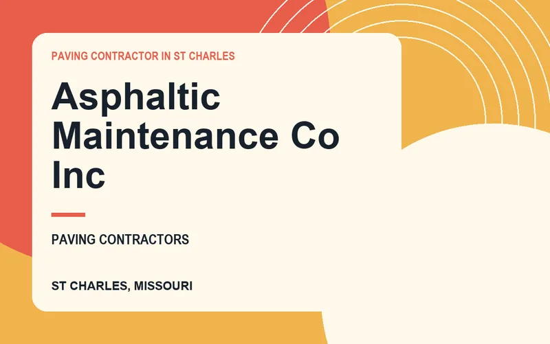 Asphaltic Maintenance Co Inc in St Charles, Missouri
