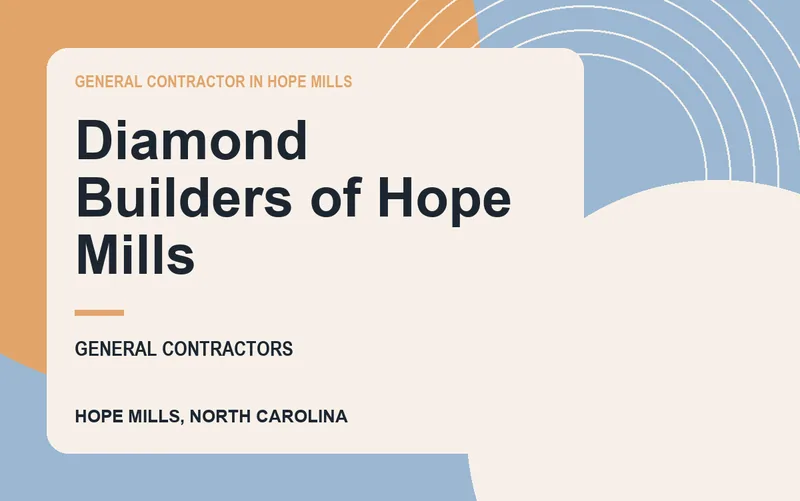 Diamond Builders of Hope Mills in Hope Mills, North Carolina