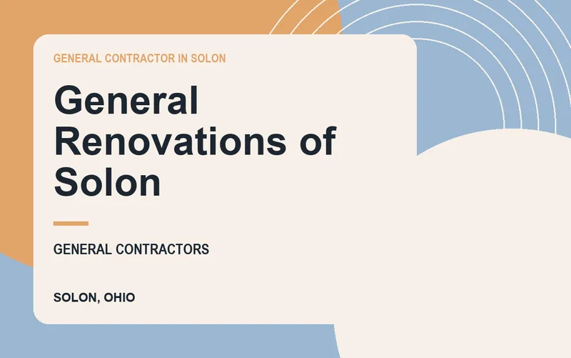 General Renovations of Solon in Solon, Ohio