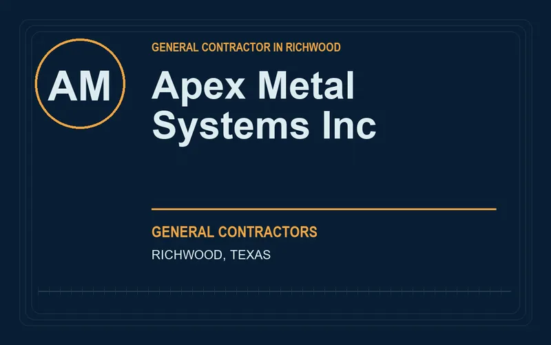 Apex Metal Systems Inc in Richwood, Texas