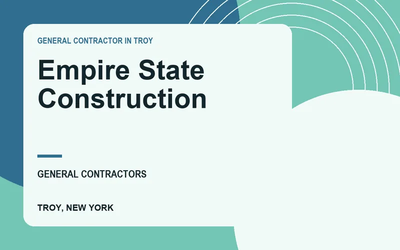 Empire State Construction in Troy, New York