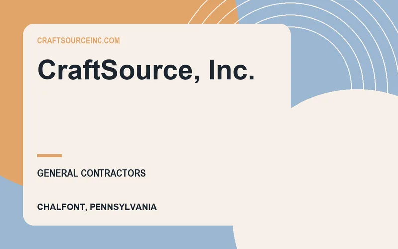 CraftSource, Inc. in Chalfont, Pennsylvania
