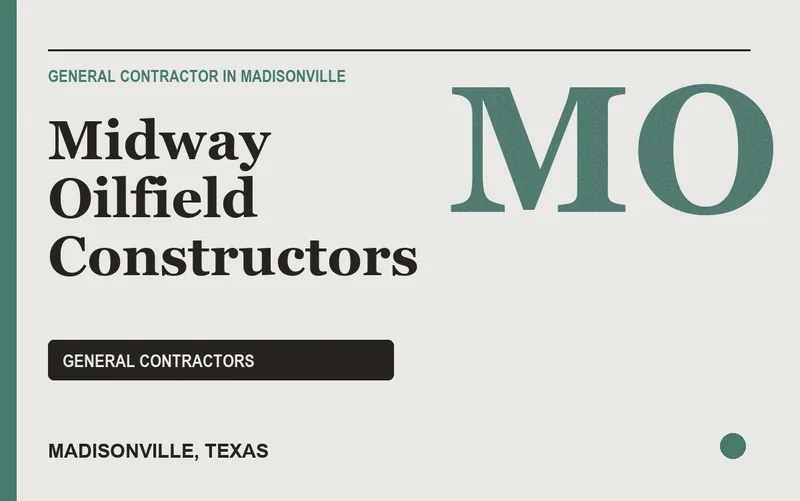 Midway Oilfield Constructors in Madisonville, Texas