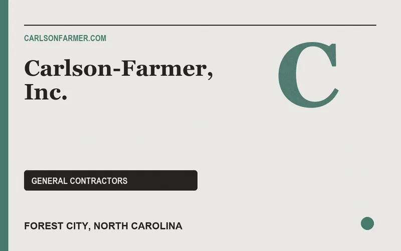 Carlson-Farmer, Inc. in Forest City, North Carolina