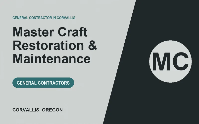 Master Craft Restoration & Maintenance in Corvallis, Oregon