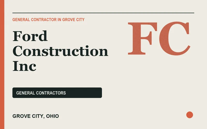 Ford Construction Inc in Grove City, Ohio