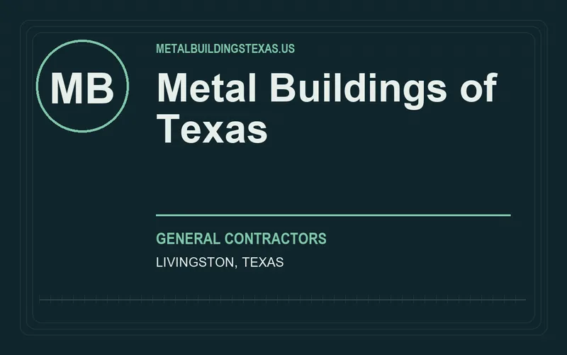 Metal Buildings of Texas in Livingston, Texas
