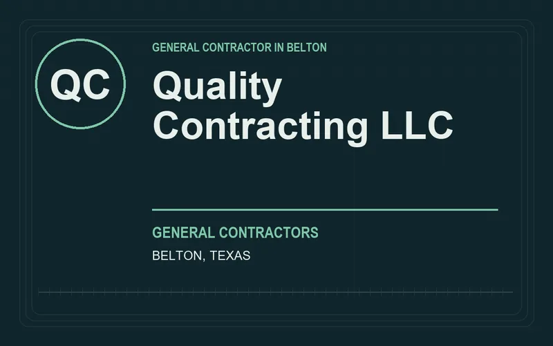 Quality Contracting LLC in Belton, Texas