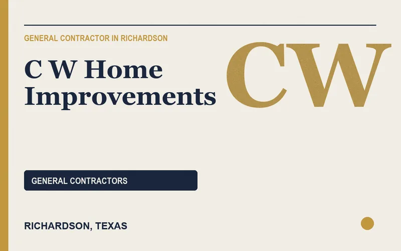 C W Home Improvements in Richardson, Texas