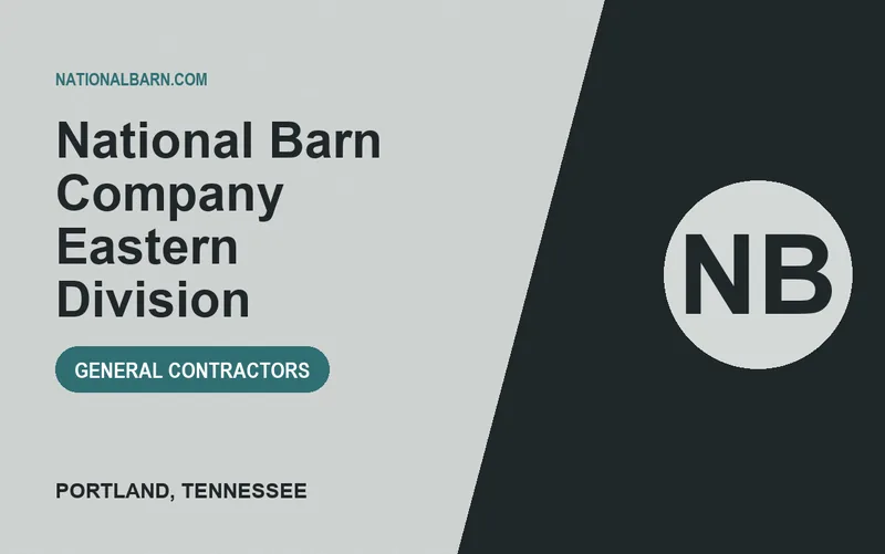 National Barn Company Eastern Division in Portland, Tennessee