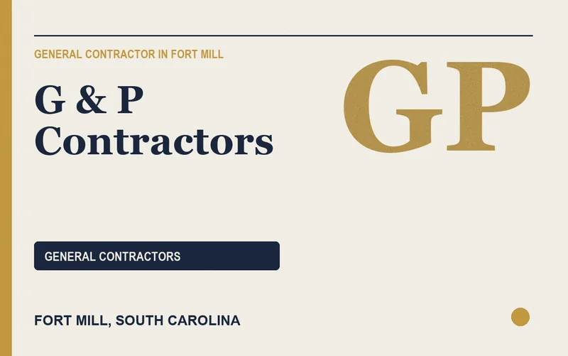 G & P Contractors in Fort Mill, South Carolina