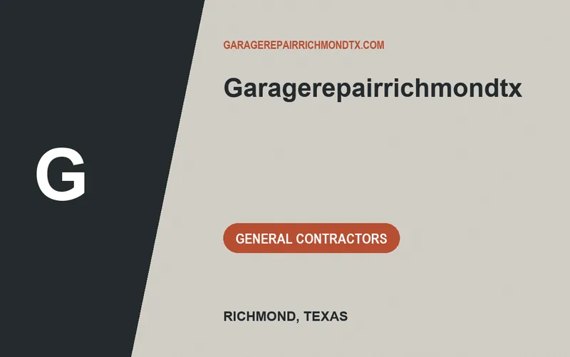 garagerepairrichmondtx in Richmond, Texas