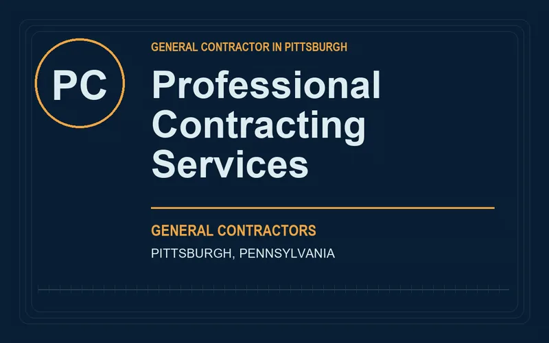 Professional Contracting Services in Pittsburgh, Pennsylvania